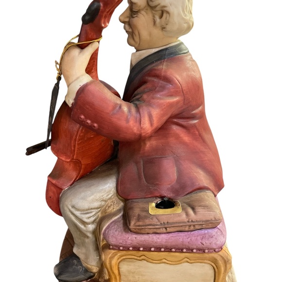 Vintage 70s Melody in Motion The Cellest Animated Porcelain Figure - Picture 5 of 11